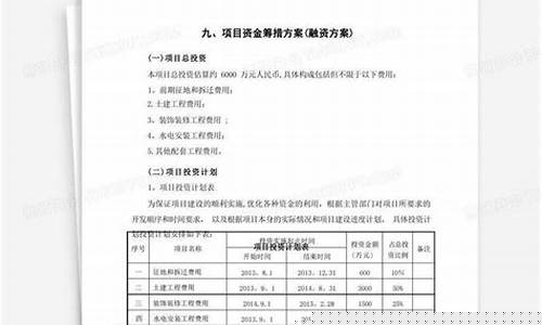 股权融资方案设计(股权融资方案设计案例)_https://www.syklpowerbike.com_深交所_第1张