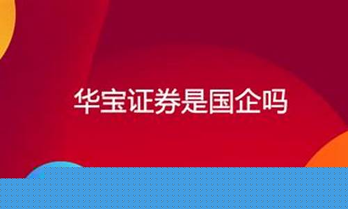 华宝证券是国企吗(华林证券是国企还是央企)_https://www.syklpowerbike.com_创业板_第1张