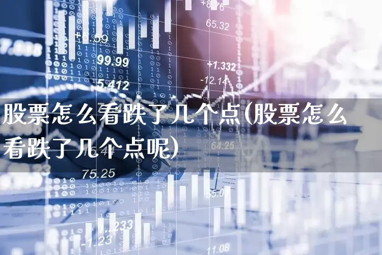 股票怎么看跌了几个点(股票怎么看跌了几个点呢)_https://www.syklpowerbike.com_上交所_第1张