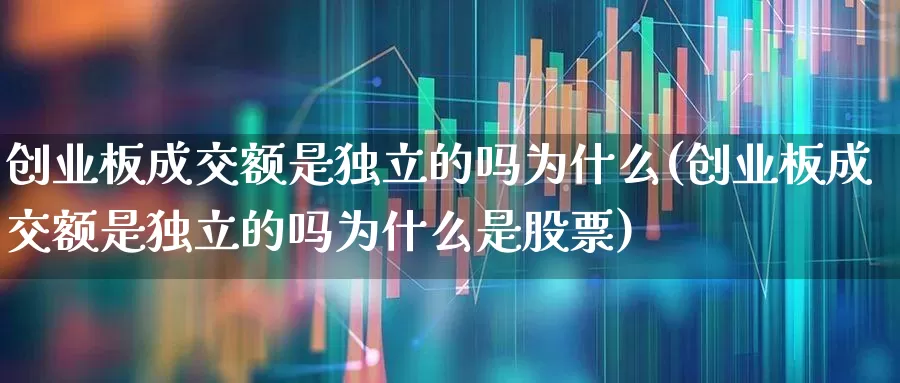 创业板成交额是独立的吗为什么(创业板成交额是独立的吗为什么是股票)_https://www.syklpowerbike.com_北交所_第1张