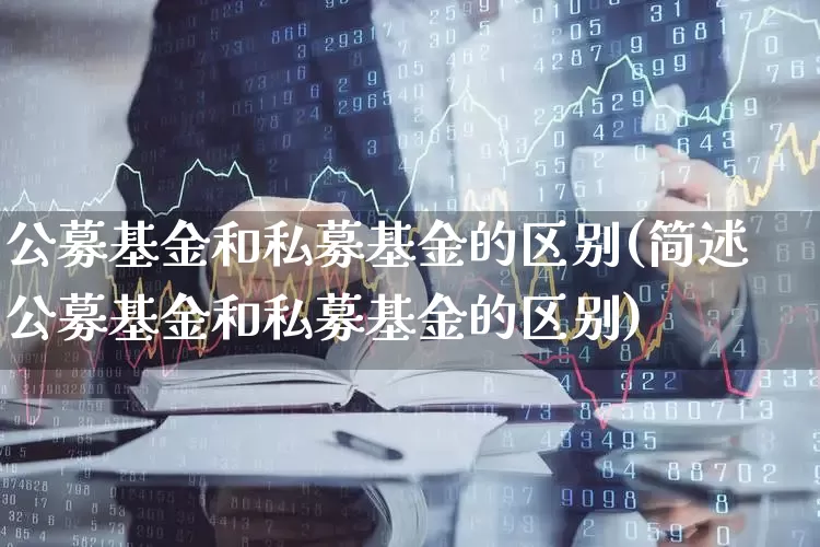 公募基金和私募基金的区别(简述公募基金和私募基金的区别)_https://www.syklpowerbike.com_北交所_第1张