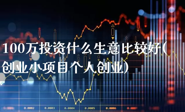 100万投资什么生意比较好(创业小项目个人创业)_https://www.syklpowerbike.com_创业板_第1张