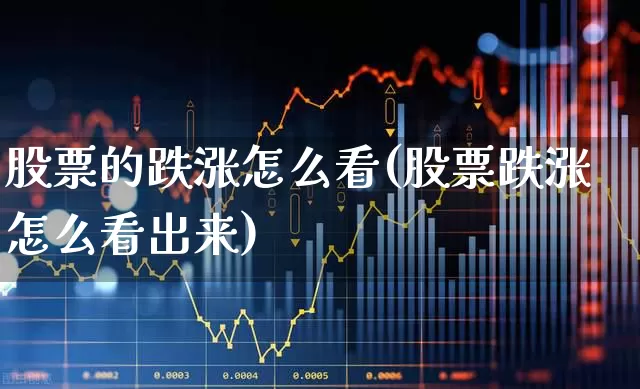 股票的跌涨怎么看(股票跌涨怎么看出来)_https://www.syklpowerbike.com_深交所_第1张