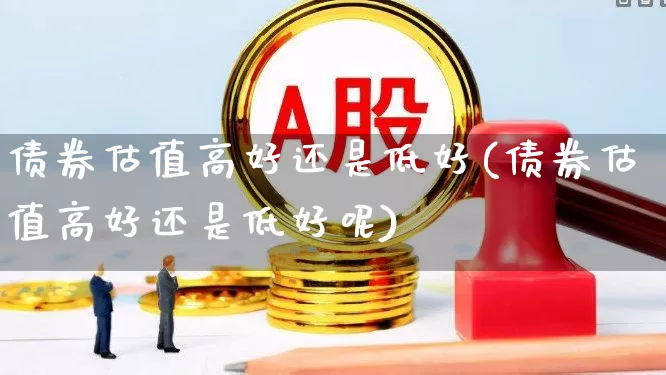 债券估值高好还是低好(债券估值高好还是低好呢)_https://www.syklpowerbike.com_创业板_第1张