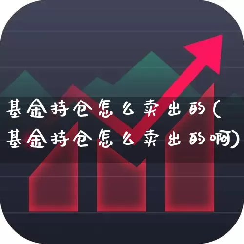 基金持仓怎么卖出的(基金持仓怎么卖出的啊)_https://www.syklpowerbike.com_创业板_第1张