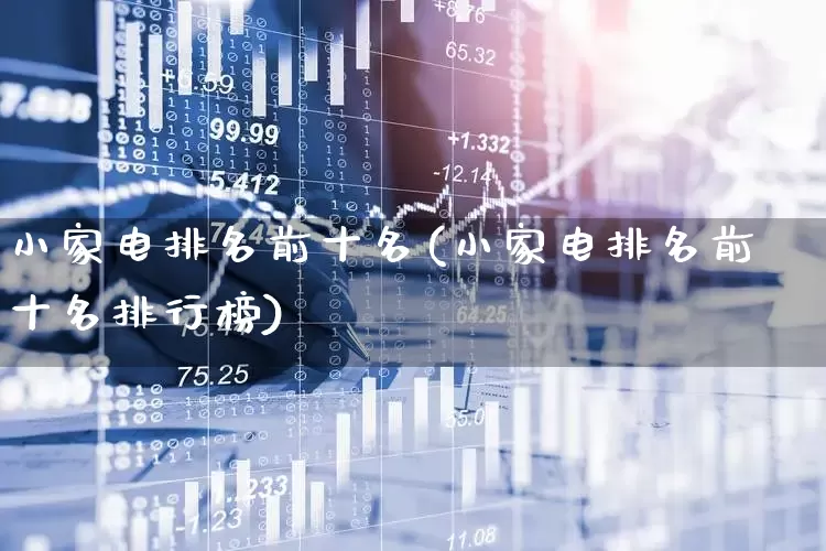 小家电排名前十名(小家电排名前十名排行榜)_https://www.syklpowerbike.com_北交所_第1张