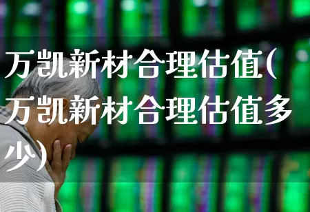 万凯新材合理估值(万凯新材合理估值多少)_https://www.syklpowerbike.com_深交所_第1张