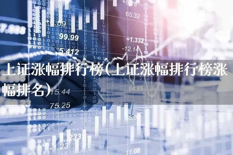 上证涨幅排行榜(上证涨幅排行榜涨幅排名)_https://www.syklpowerbike.com_上交所_第1张