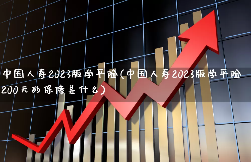 中国人寿2023版学平险(中国人寿2023版学平险200元的保障是什么)_https://www.syklpowerbike.com_创业板_第1张