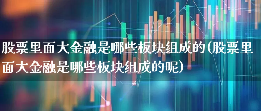 股票里面大金融是哪些板块组成的(股票里面大金融是哪些板块组成的呢)_https://www.syklpowerbike.com_科创板_第1张