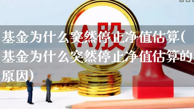 基金为什么突然停止净值估算(基金为什么突然停止净值估算的原因)_https://www.syklpowerbike.com_上交所_第1张