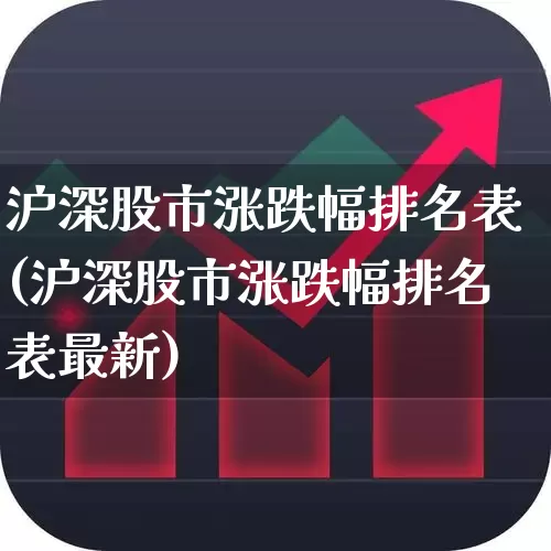 沪深股市涨跌幅排名表(沪深股市涨跌幅排名表最新)_https://www.syklpowerbike.com_创业板_第1张