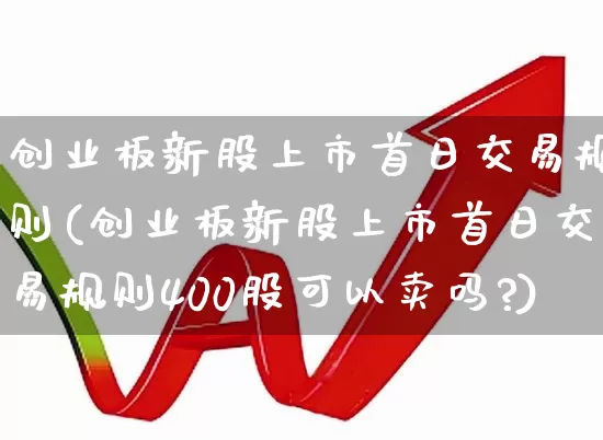 创业板新股上市首日交易规则(创业板新股上市首日交易规则400股可以卖吗?)_https://www.syklpowerbike.com_深交所_第1张