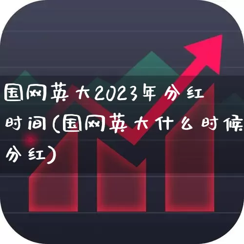 国网英大2023年分红时间(国网英大什么时候分红)_https://www.syklpowerbike.com_创业板_第1张