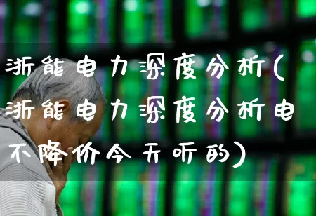 浙能电力深度分析(浙能电力深度分析电不降价今天听的)_https://www.syklpowerbike.com_创业板_第1张