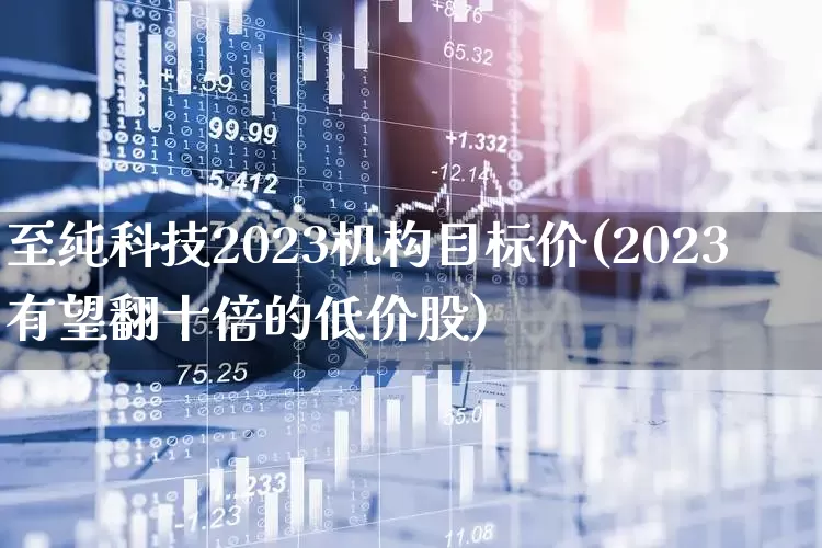 至纯科技2023机构目标价(2023有望翻十倍的低价股)_https://www.syklpowerbike.com_科创板_第1张