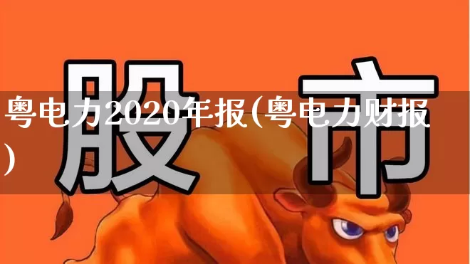 粤电力2020年报(粤电力财报)_https://www.syklpowerbike.com_北交所_第1张