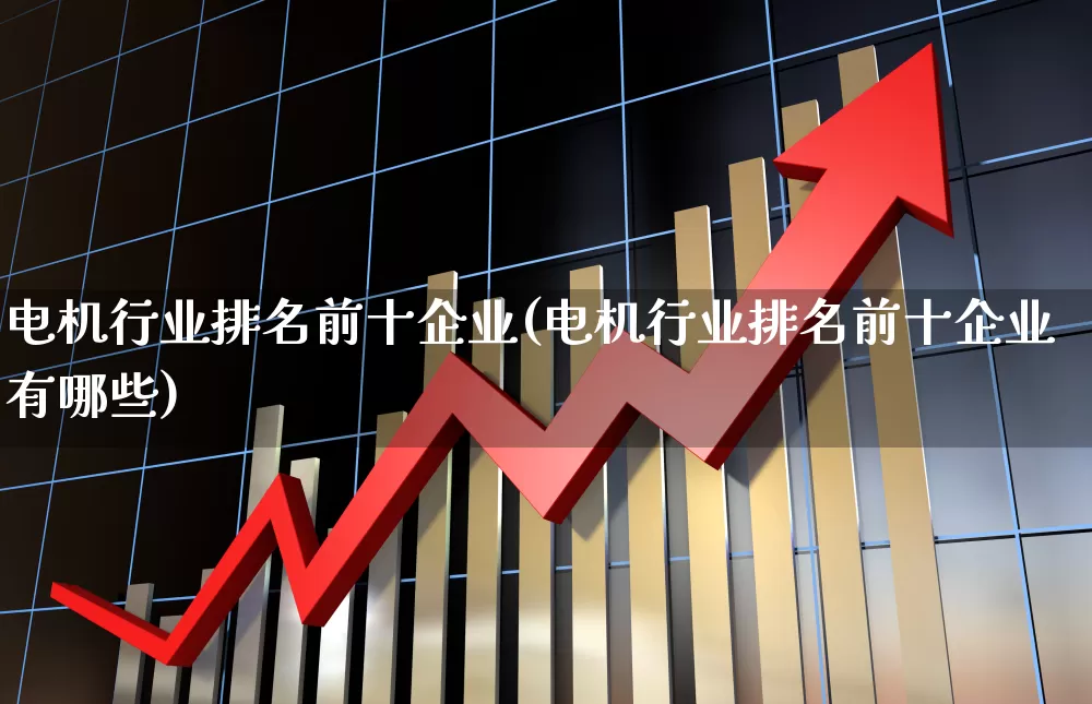 电机行业排名前十企业(电机行业排名前十企业有哪些)_https://www.syklpowerbike.com_科创板_第1张