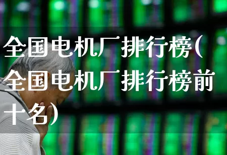 全国电机厂排行榜(全国电机厂排行榜前十名)_https://www.syklpowerbike.com_北交所_第1张