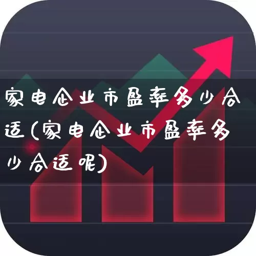 家电企业市盈率多少合适(家电企业市盈率多少合适呢)_https://www.syklpowerbike.com_深交所_第1张