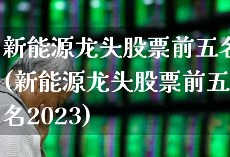 新能源龙头股票前五名(新能源龙头股票前五名2023)_https://www.syklpowerbike.com_北交所_第1张