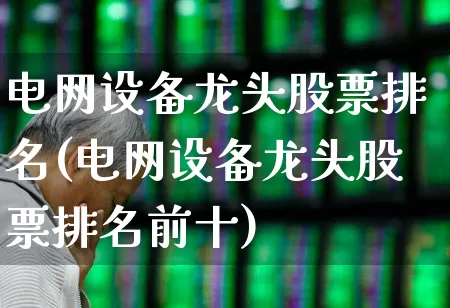 电网设备龙头股票排名(电网设备龙头股票排名前十)_https://www.syklpowerbike.com_北交所_第1张