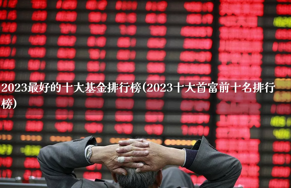 2023最好的十大基金排行榜(2023十大首富前十名排行榜)_https://www.syklpowerbike.com_北交所_第1张