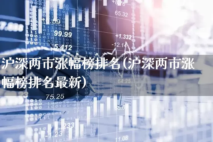 沪深两市涨幅榜排名(沪深两市涨幅榜排名最新)_https://www.syklpowerbike.com_创业板_第1张