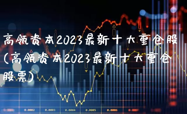 高瓴资本2023最新十大重仓股(高瓴资本2023最新十大重仓股票)_https://www.syklpowerbike.com_北交所_第1张