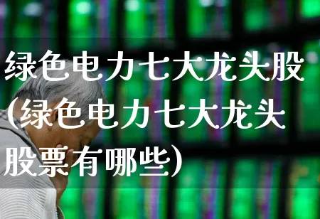 绿色电力七大龙头股(绿色电力七大龙头股票有哪些)_https://www.syklpowerbike.com_上交所_第1张