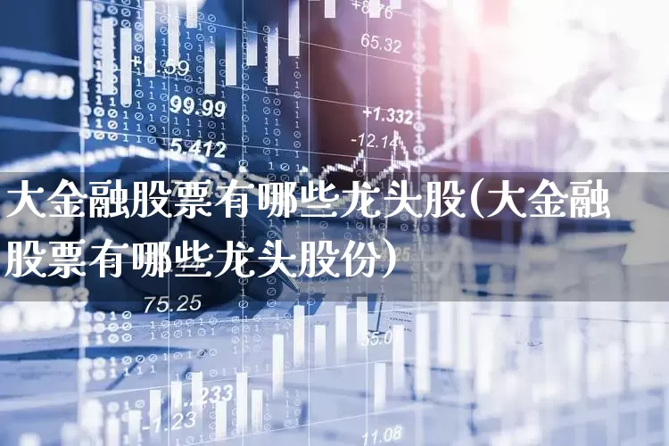 大金融股票有哪些龙头股(大金融股票有哪些龙头股份)_https://www.syklpowerbike.com_科创板_第1张