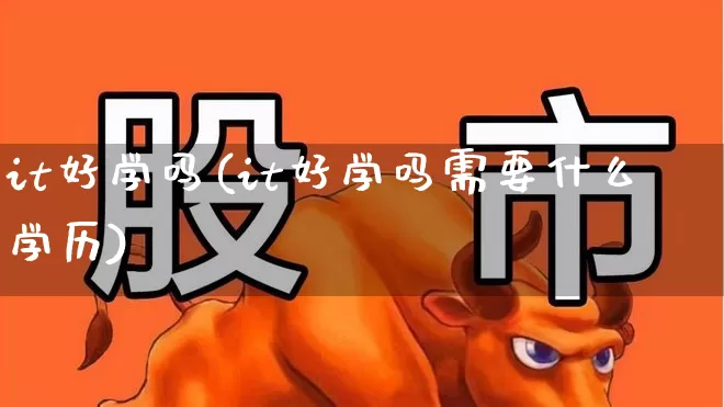it好学吗(it好学吗需要什么学历)_https://www.syklpowerbike.com_北交所_第1张