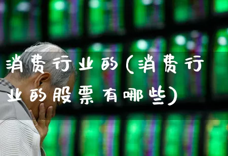 消费行业的(消费行业的股票有哪些)_https://www.syklpowerbike.com_北交所_第1张