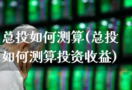 总投如何测算(总投如何测算投资收益)_https://www.syklpowerbike.com_科创板_第1张