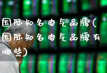 国际知名电气品牌(国际知名电气品牌有哪些)_https://www.syklpowerbike.com_北交所_第1张