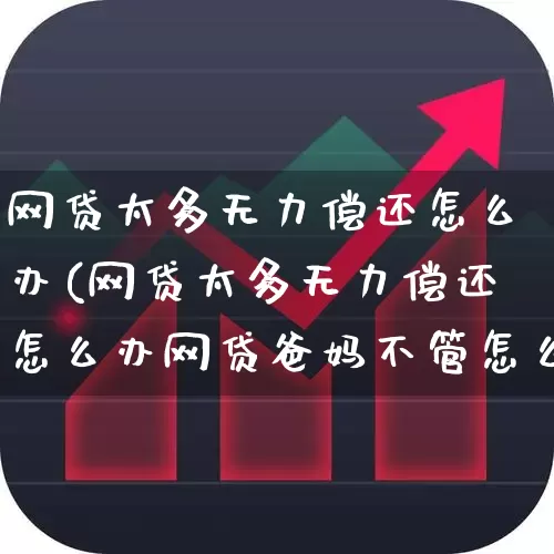 网贷太多无力偿还怎么办(网贷太多无力偿还怎么办网贷爸妈不管怎么办)_https://www.syklpowerbike.com_北交所_第1张