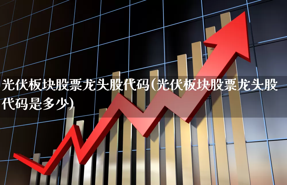 光伏板块股票龙头股代码(光伏板块股票龙头股代码是多少)_https://www.syklpowerbike.com_北交所_第1张