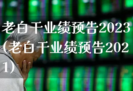 老白干业绩预告2023(老白干业绩预告2021)_https://www.syklpowerbike.com_科创板_第1张