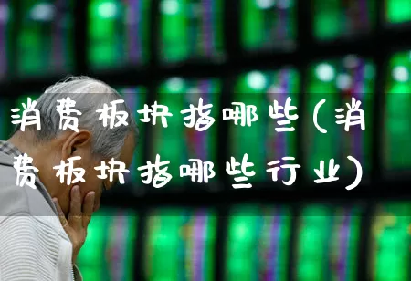 消费板块指哪些(消费板块指哪些行业)_https://www.syklpowerbike.com_上交所_第1张