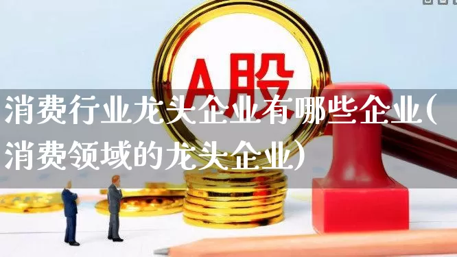 消费行业龙头企业有哪些企业(消费领域的龙头企业)_https://www.syklpowerbike.com_科创板_第1张