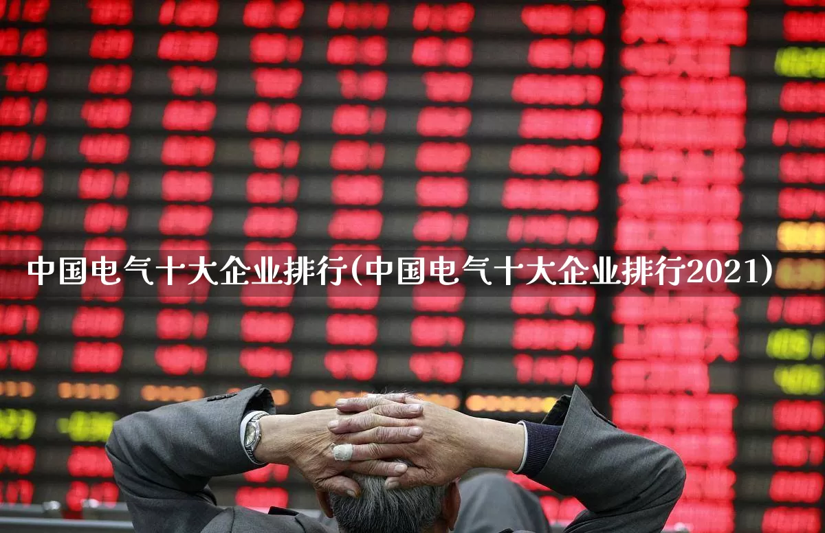 中国电气十大企业排行(中国电气十大企业排行2021)_https://www.syklpowerbike.com_创业板_第1张