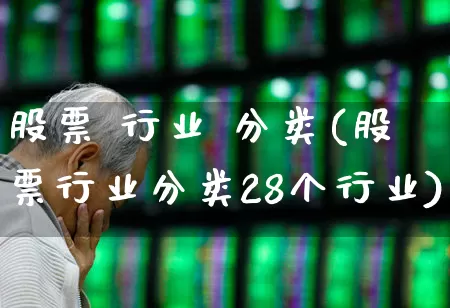 股票 行业 分类(股票行业分类28个行业)_https://www.syklpowerbike.com_深交所_第1张