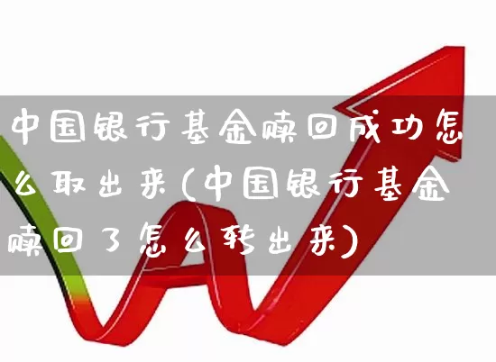 中国银行基金赎回成功怎么取出来(中国银行基金赎回了怎么转出来)_https://www.syklpowerbike.com_深交所_第1张
