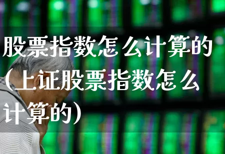 股票指数怎么计算的(上证股票指数怎么计算的)_https://www.syklpowerbike.com_北交所_第1张