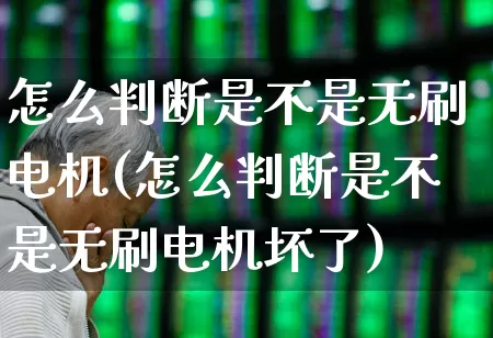 怎么判断是不是无刷电机(怎么判断是不是无刷电机坏了)_https://www.syklpowerbike.com_深交所_第1张