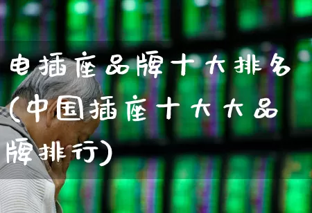 电插座品牌十大排名(中国插座十大大品牌排行)_https://www.syklpowerbike.com_深交所_第1张