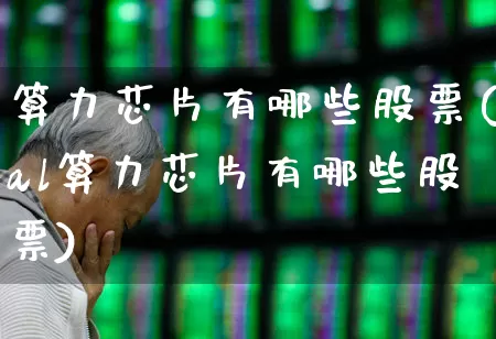 算力芯片有哪些股票(al算力芯片有哪些股票)_https://www.syklpowerbike.com_创业板_第1张