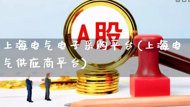 上海电气电子采购平台(上海电气供应商平台)_https://www.syklpowerbike.com_创业板_第1张