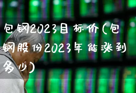 包钢2023目标价(包钢股份2023年能涨到多少)_https://www.syklpowerbike.com_上交所_第1张
