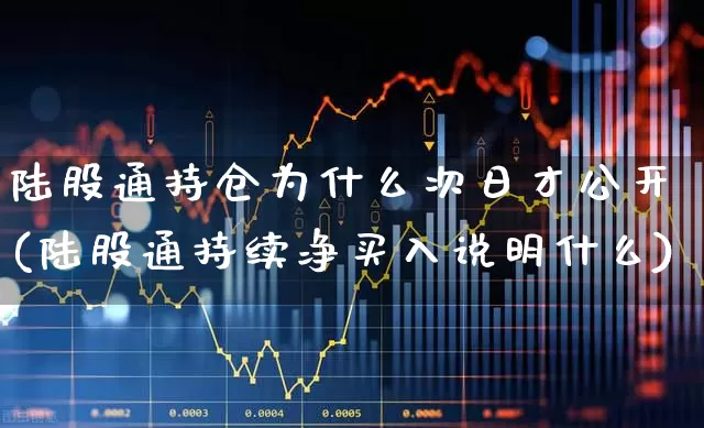 陆股通持仓为什么次日才公开(陆股通持续净买入说明什么)_https://www.syklpowerbike.com_创业板_第1张